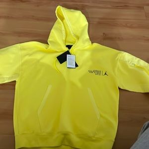 Men’s yellow Jordan hoodie
